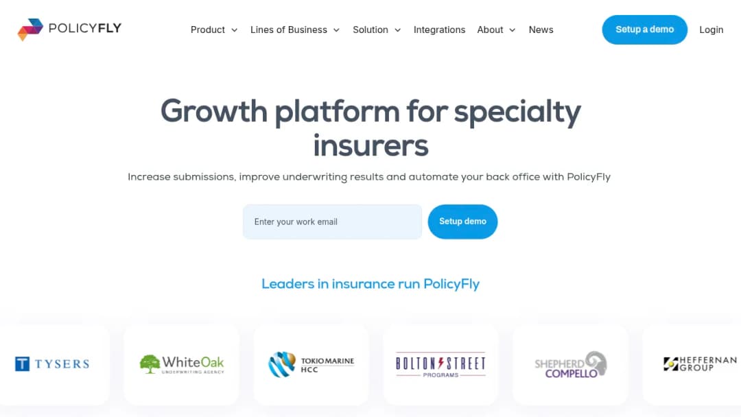 PolicyFly screenshot