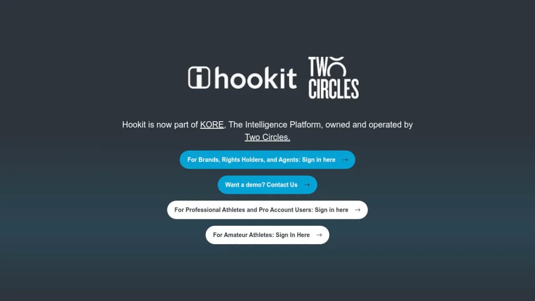 Hookit screenshot
