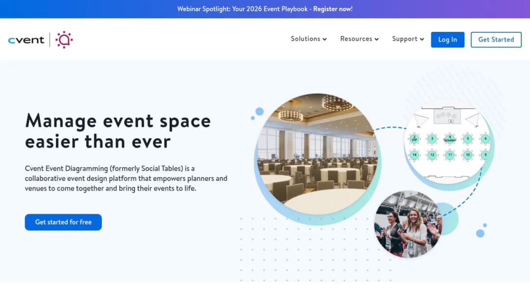 Social Tables screenshot