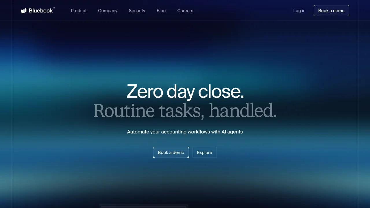 Bluebook screenshot