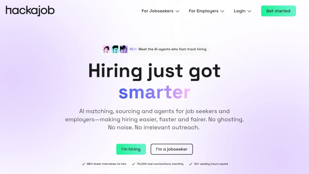Hackajob screenshot