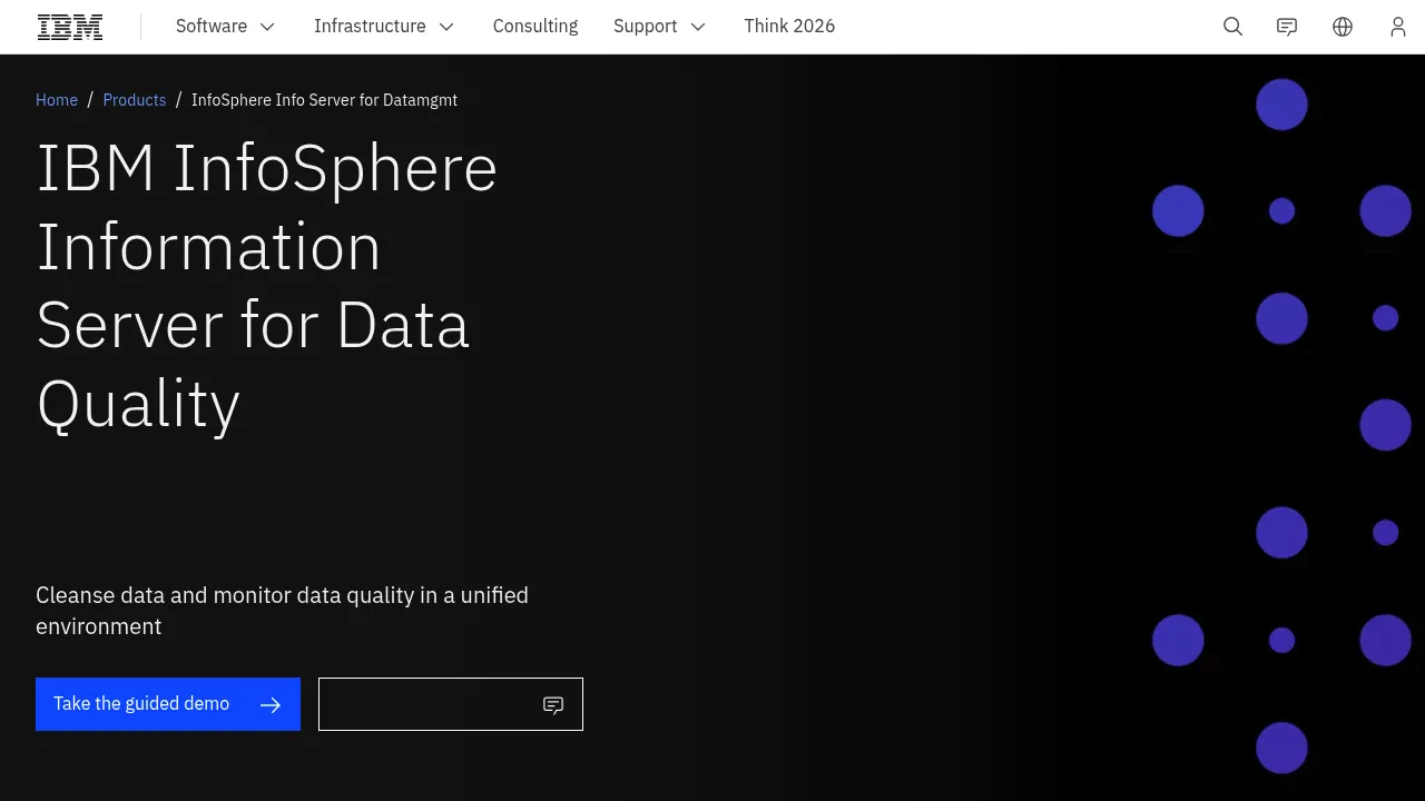 IBM Infosphere Info Server for Datamgmt screenshot