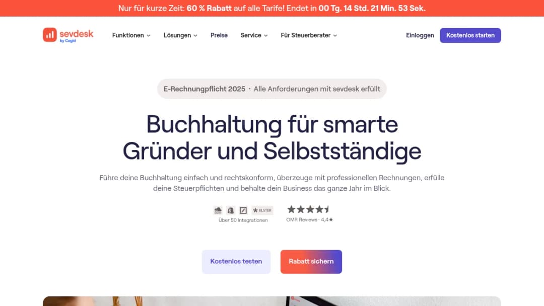 sevDesk screenshot