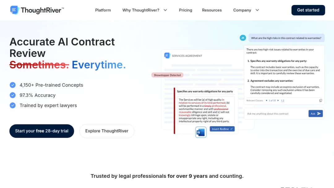 ThoughtRiver screenshot