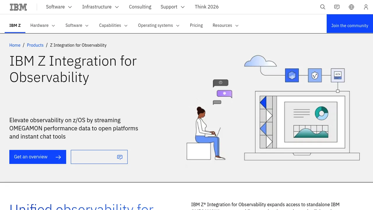 IBM Z Integration Observability screenshot