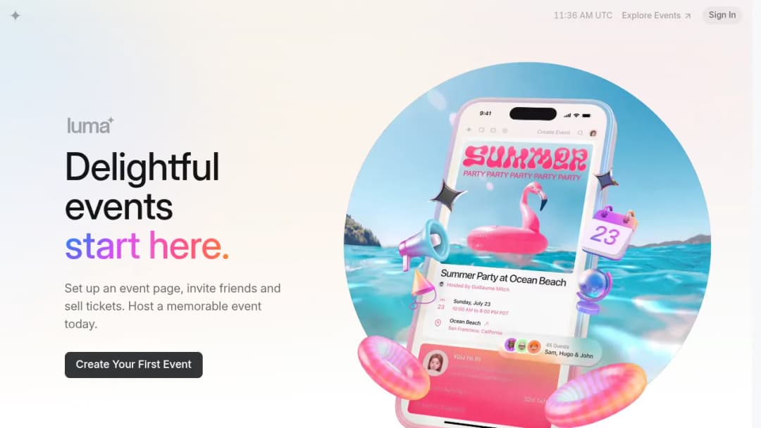 Luma screenshot