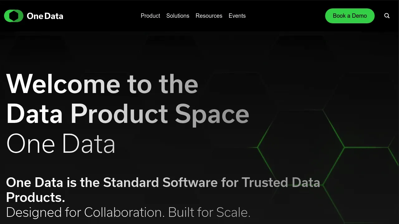 OneData screenshot