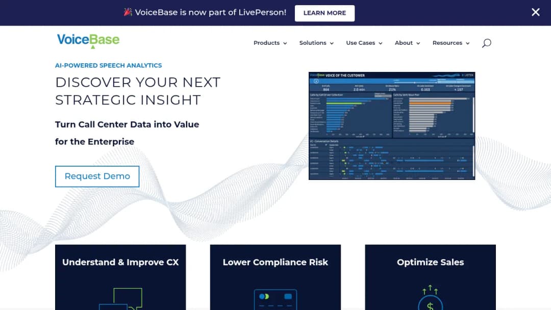 VoiceBase screenshot