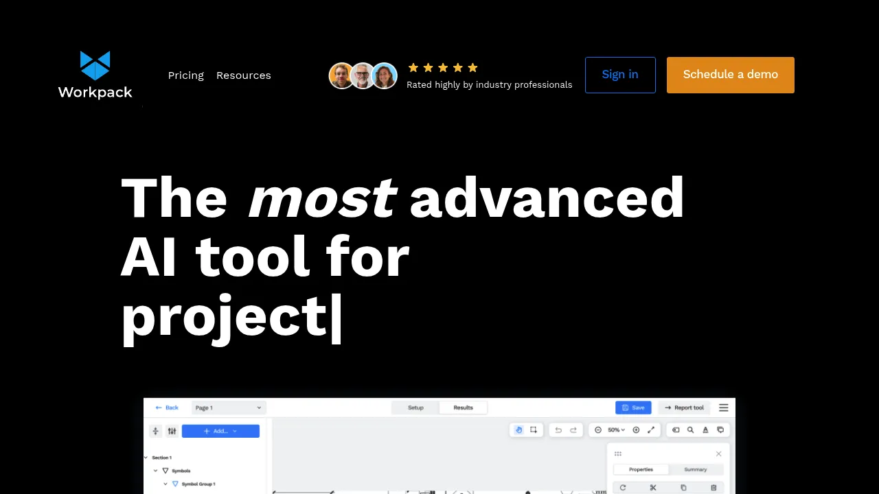 Workpack screenshot