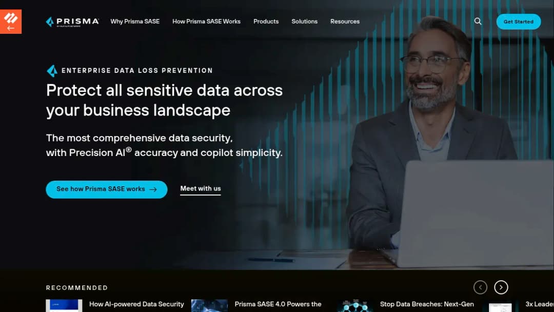 Palo Alto Networks Enterprise Data Loss Prevention screenshot