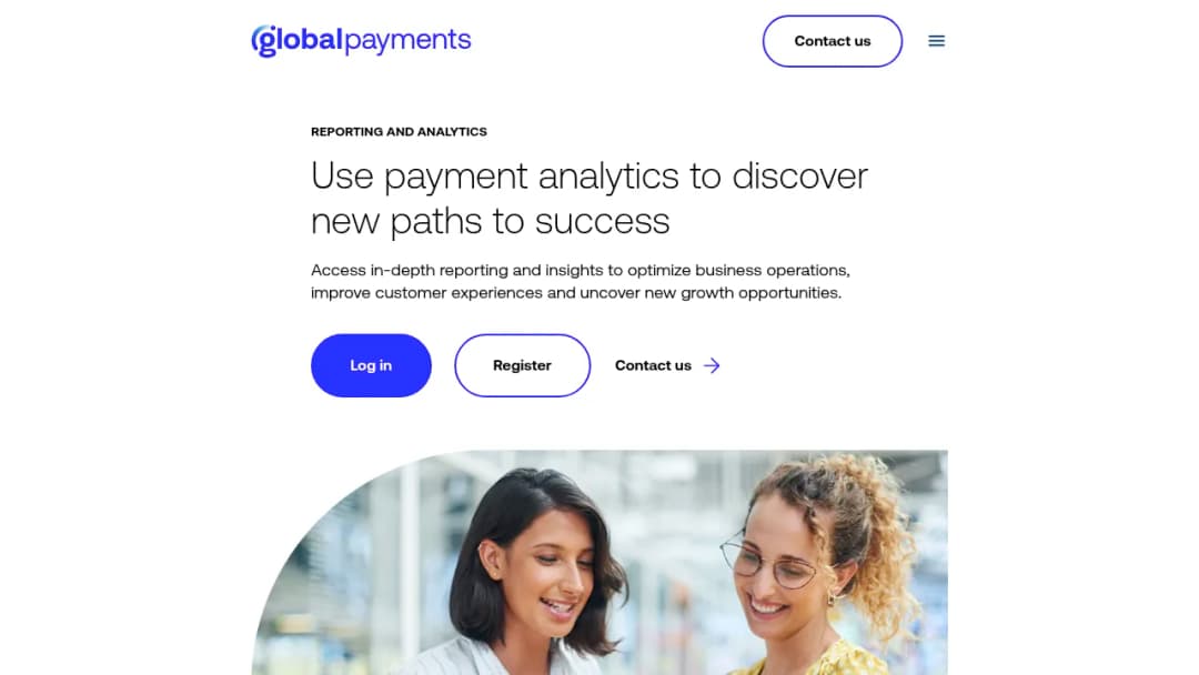 Global Payments Data & Reporting screenshot