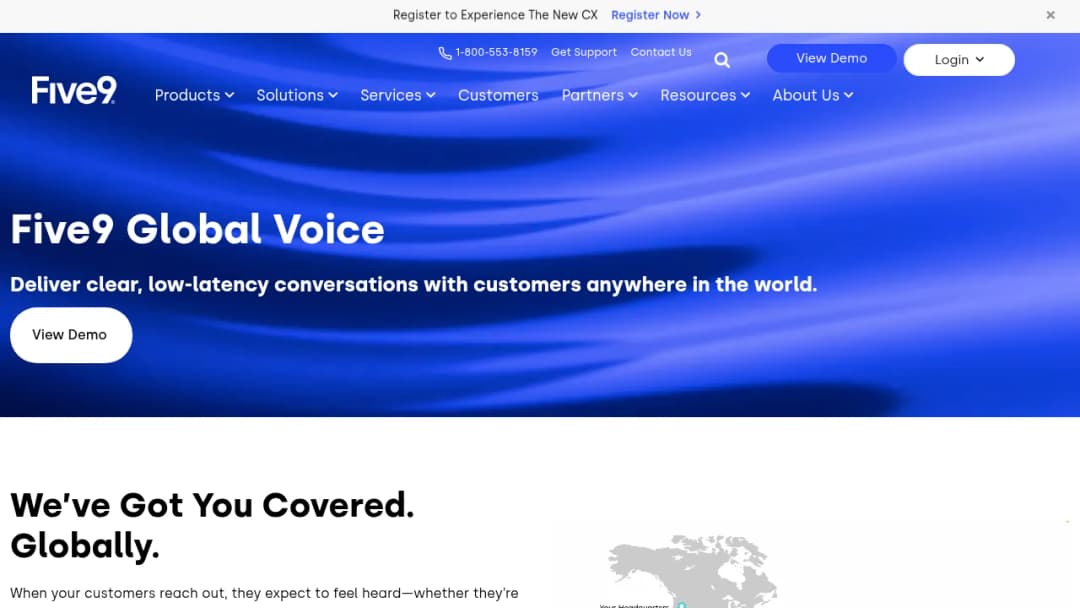 Five9 Global Voice screenshot