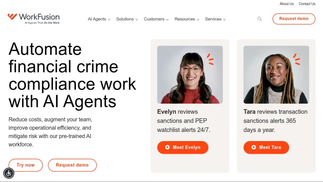 WorkFusion screenshot