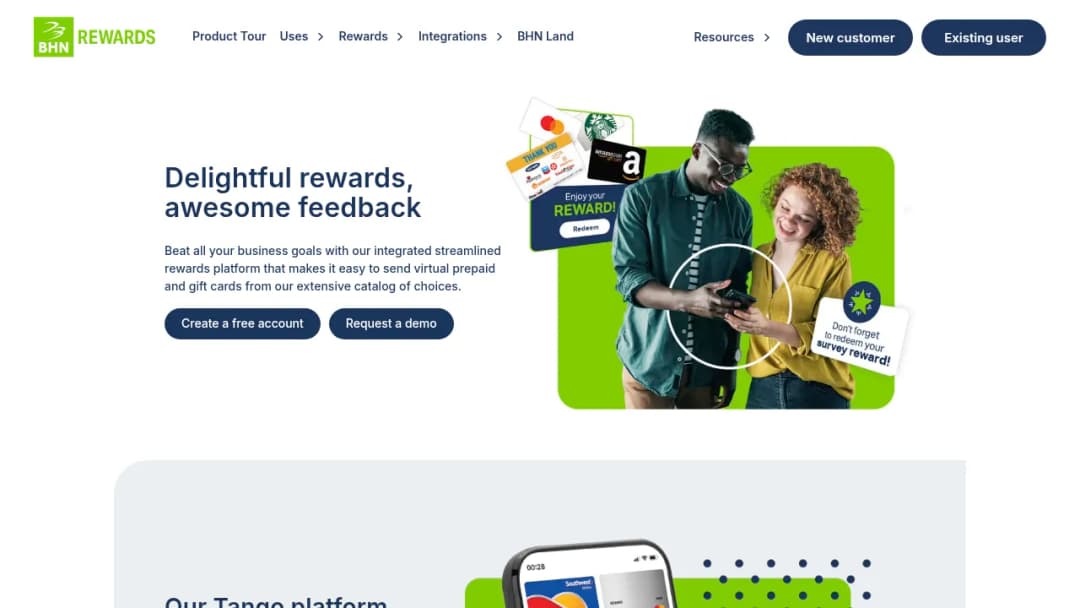 BHN Rewards screenshot