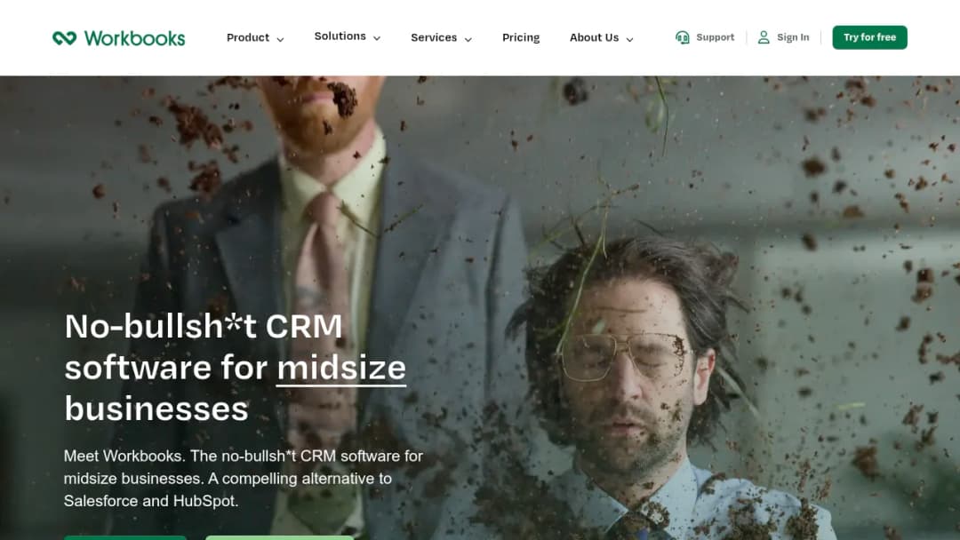 Workbooks CRM screenshot