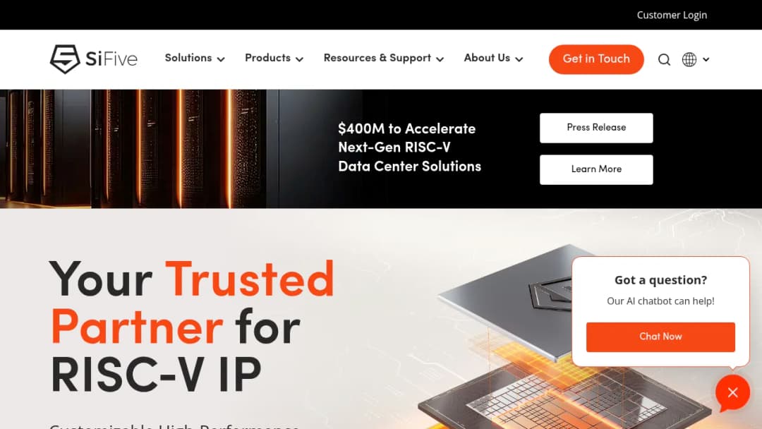 SiFive screenshot