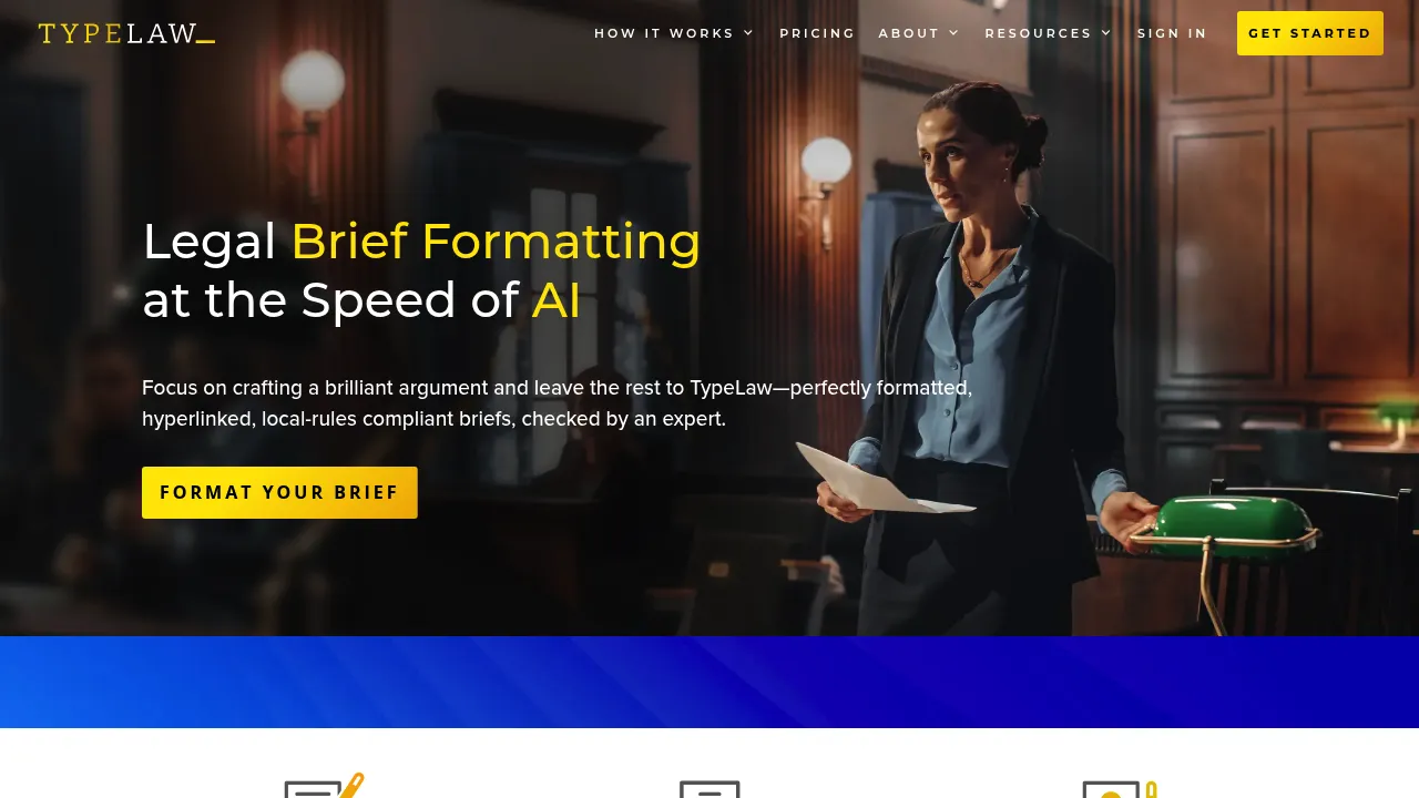 TypeLaw screenshot