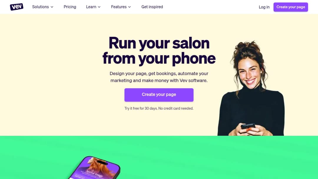 Vev screenshot