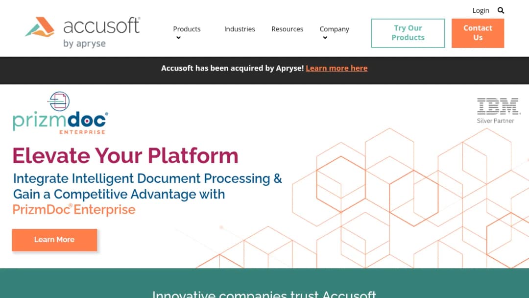 Accusoft screenshot