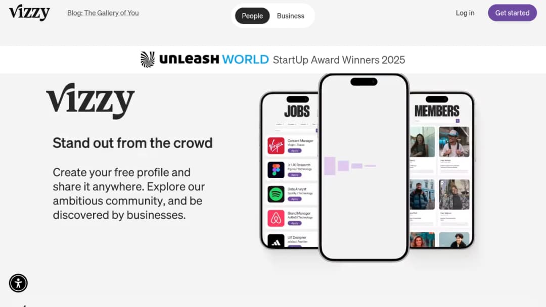 Vizzy screenshot