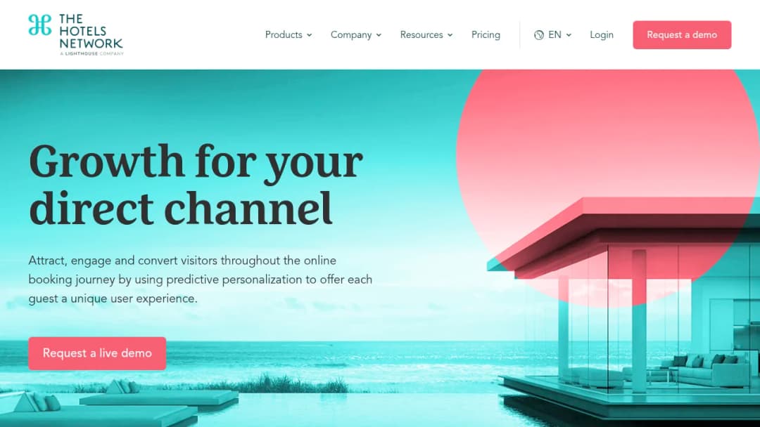 The Hotels Network screenshot