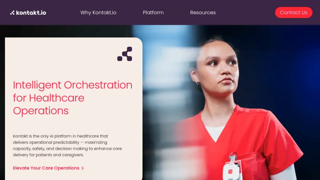 Kontakt.io screenshot