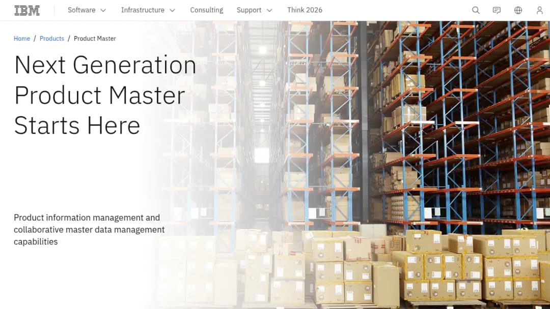 IBM Product Master screenshot