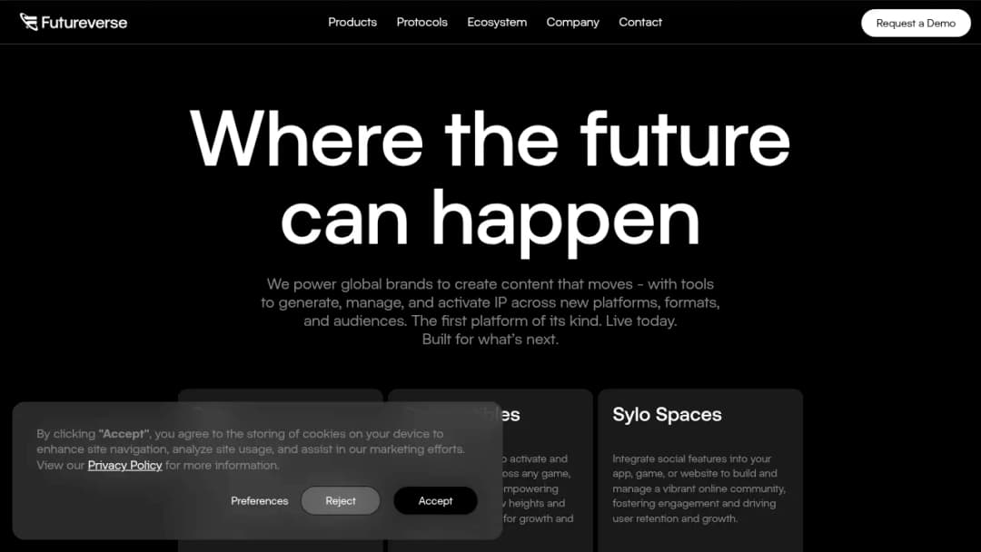 Futureverse screenshot