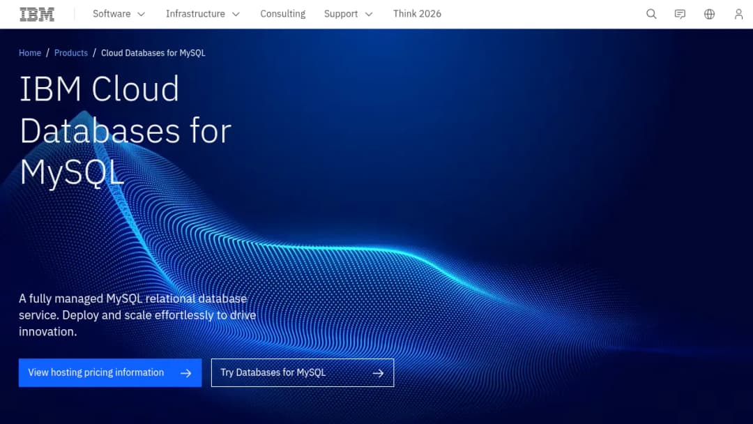 IBM Databases for Mysql screenshot
