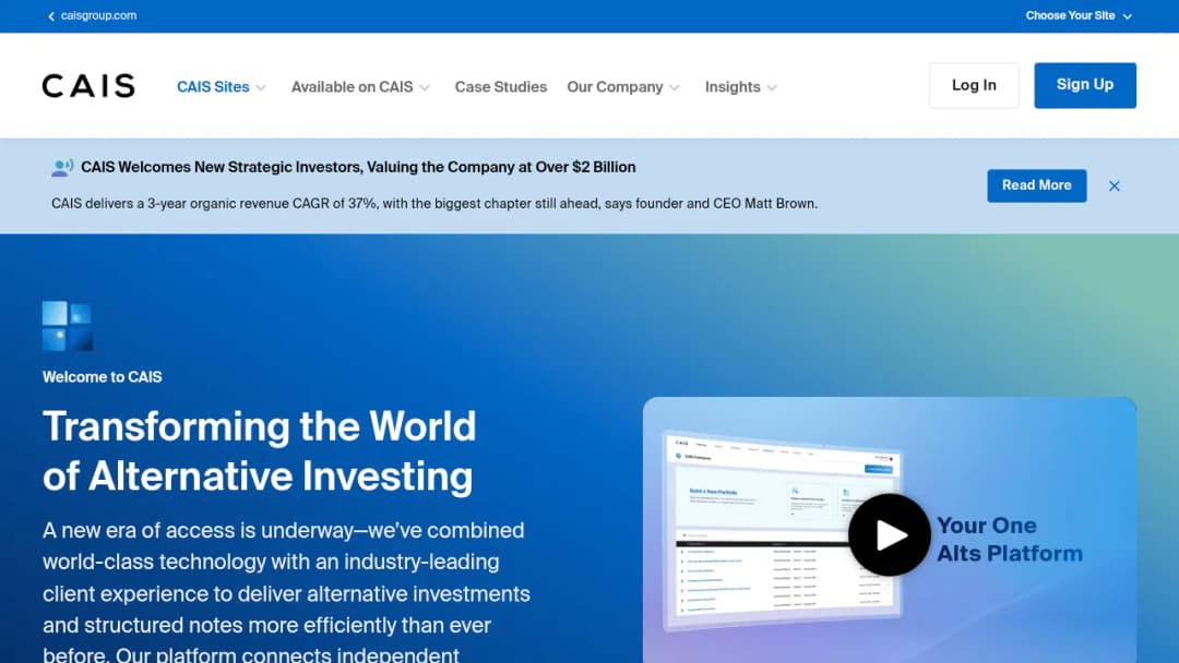 CAIS screenshot