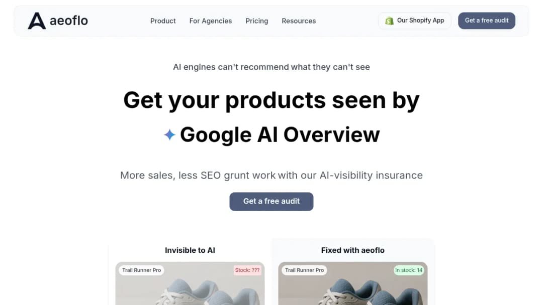 aeoflo screenshot