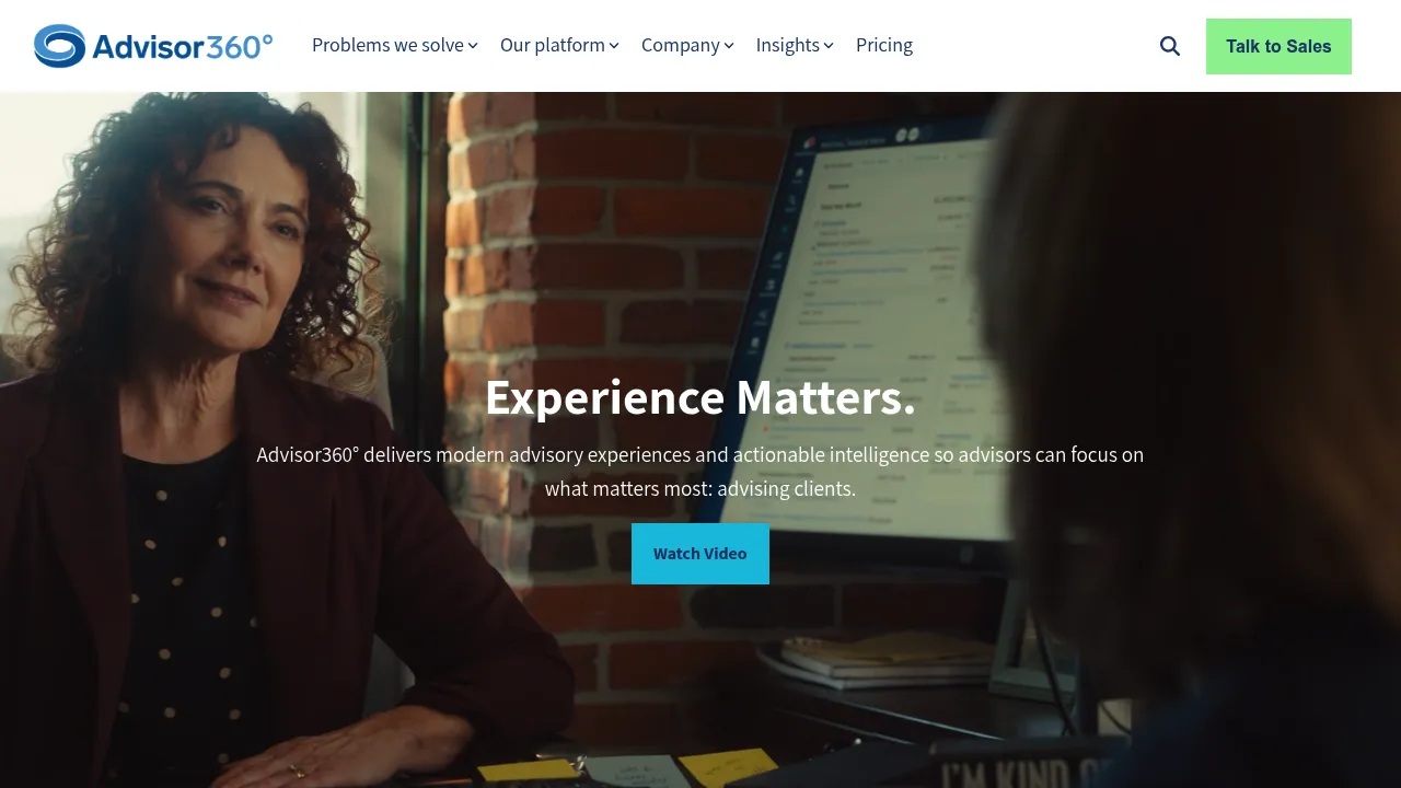 Advisor360° screenshot