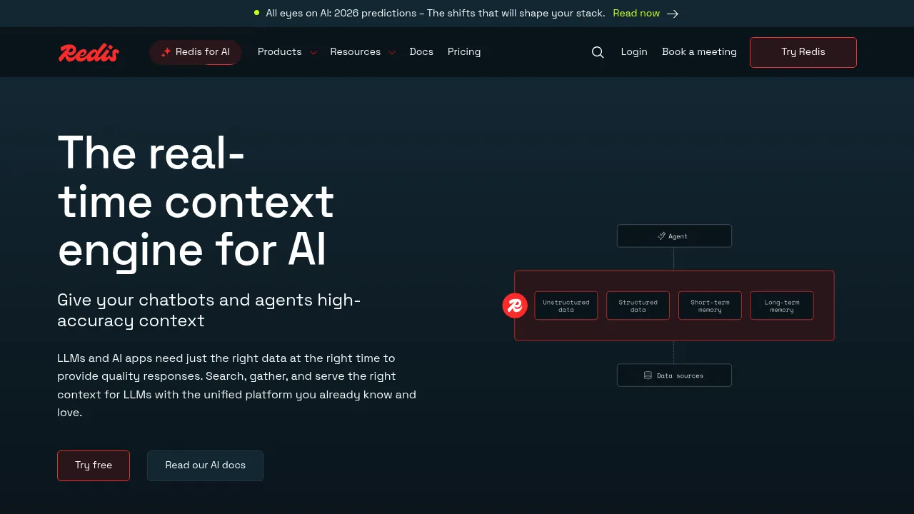 Redis for AI screenshot