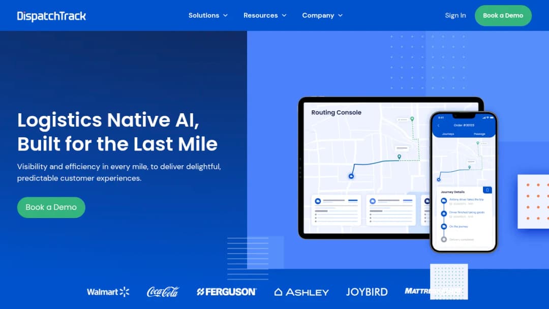 DispatchTrack screenshot