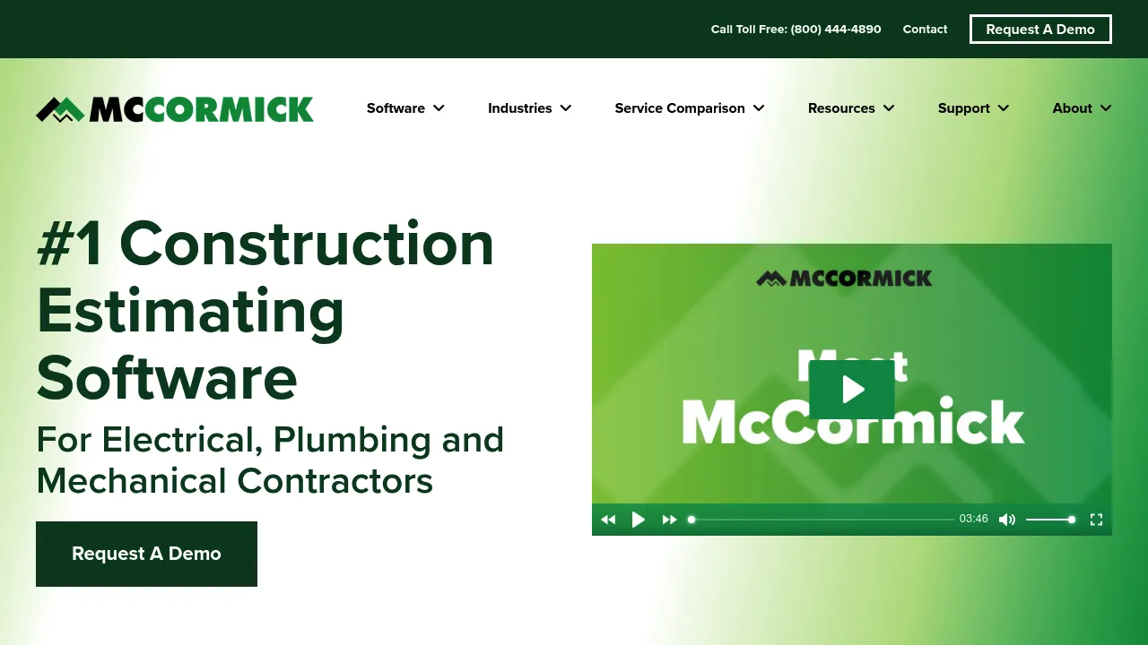 McCormick Systems screenshot