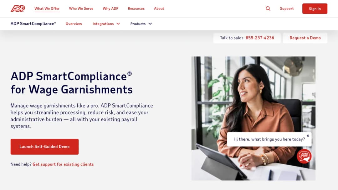 ADP Wage Garnishment screenshot