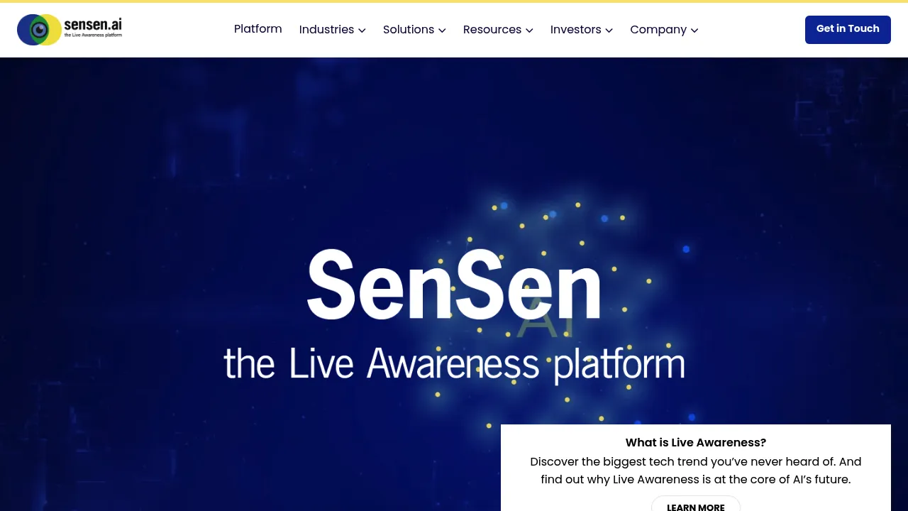 SenSen Networks screenshot