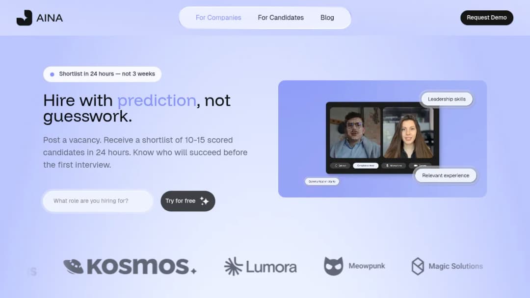 AINA Tech screenshot