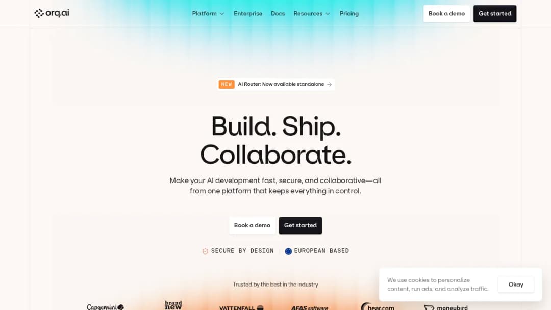 orq.ai screenshot