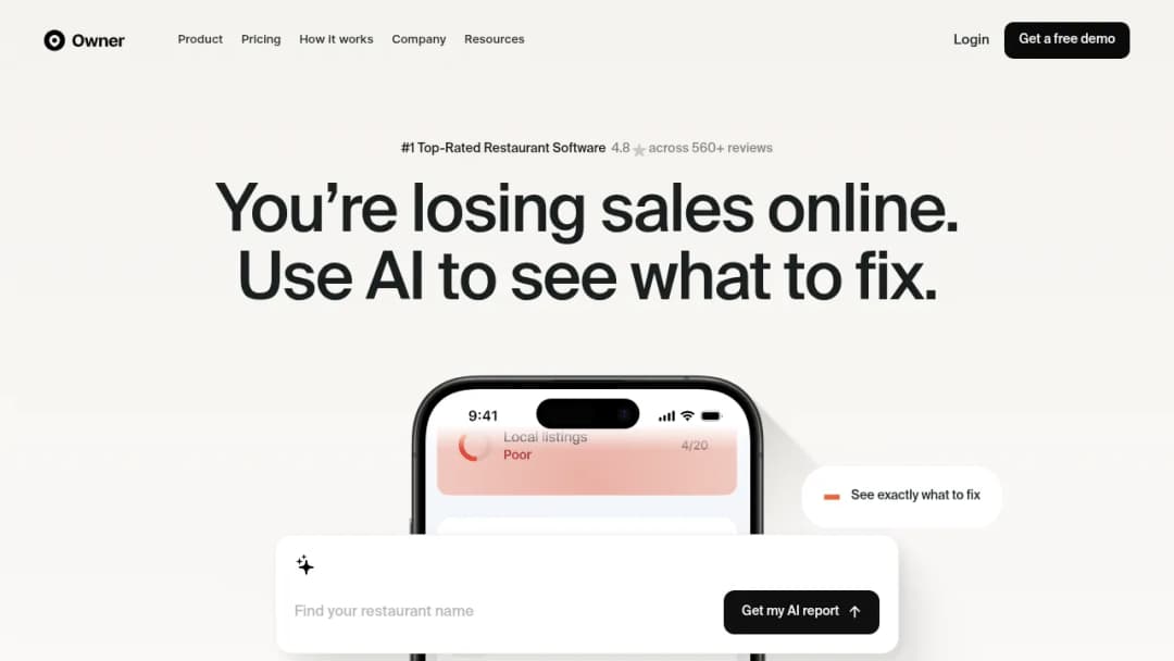 Owner.com screenshot