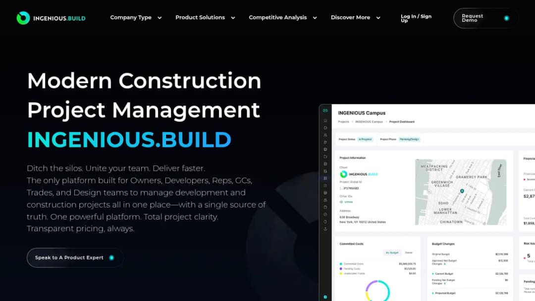 INGENIOUS.BUILD screenshot