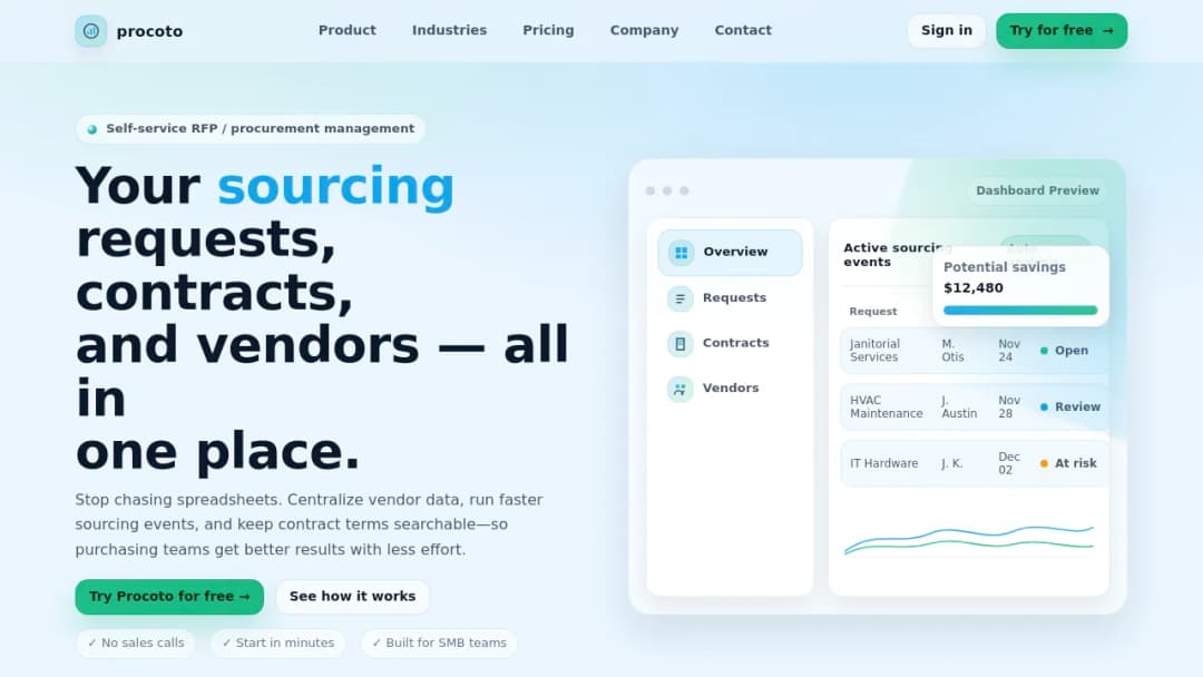 Procoto screenshot