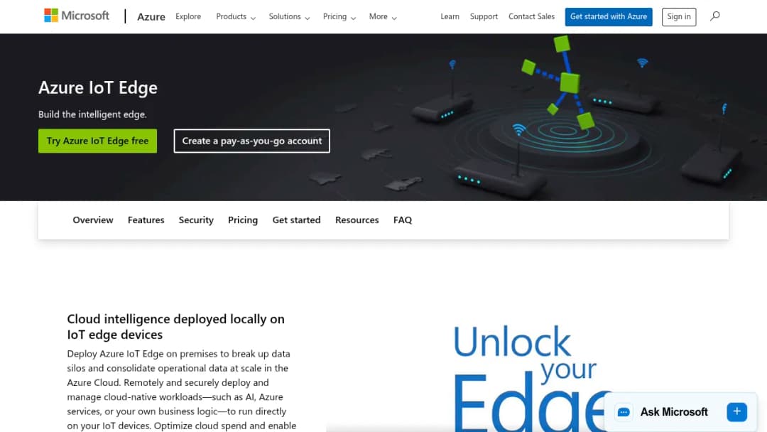 Azure IoT Edge screenshot