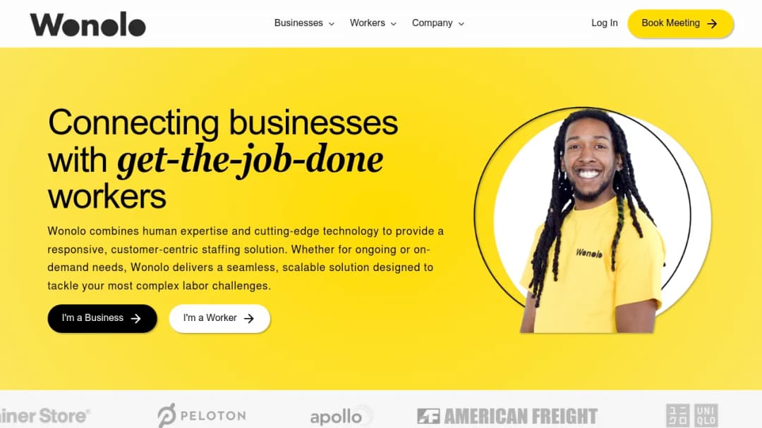Wonolo screenshot
