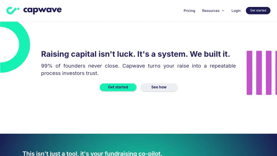 Capwave AI screenshot