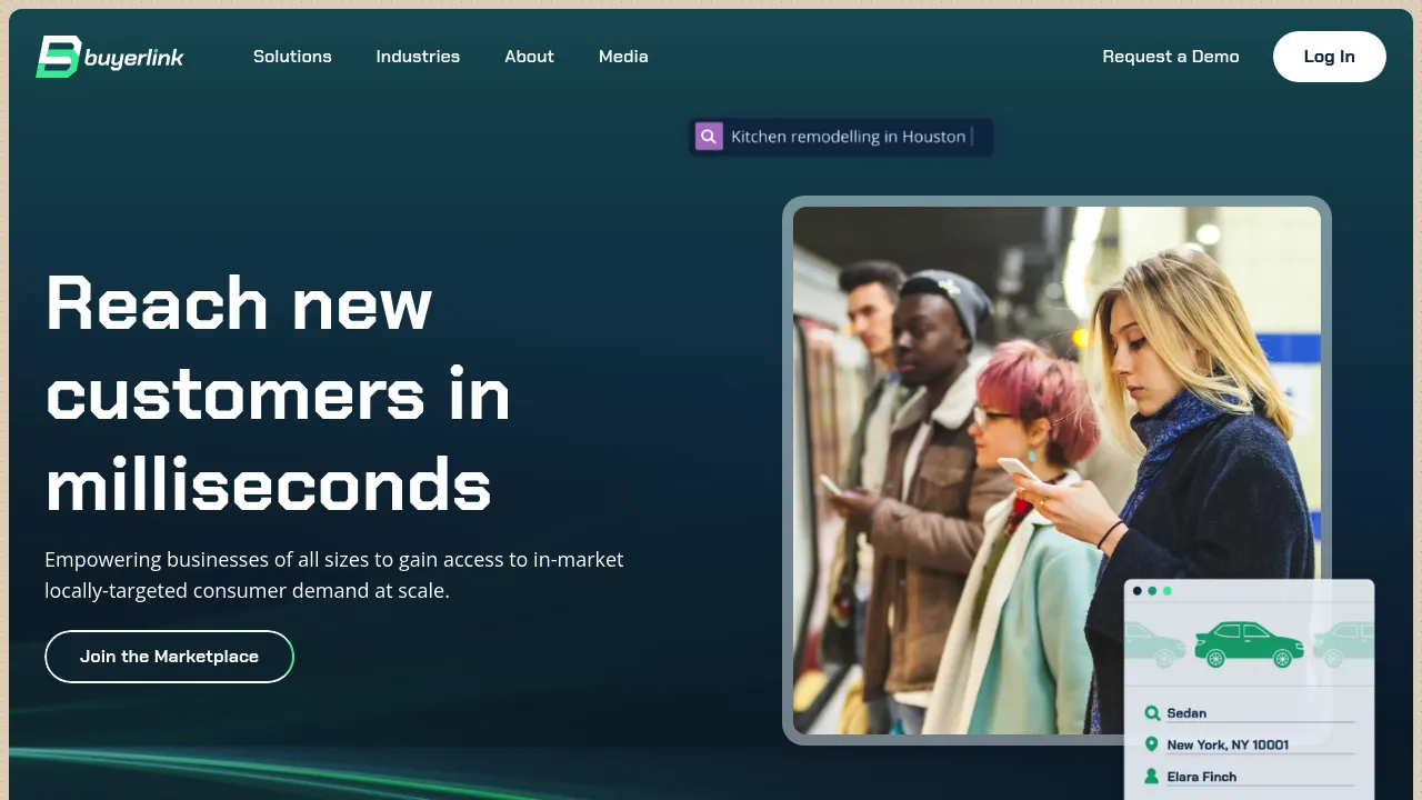 Buyerlink screenshot