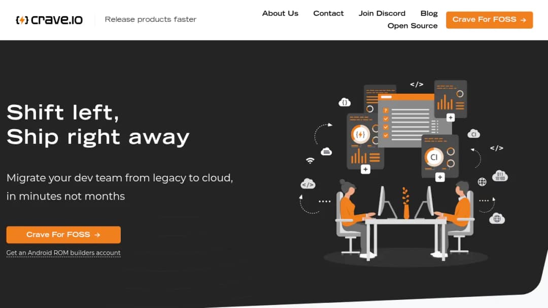 Crave.io screenshot