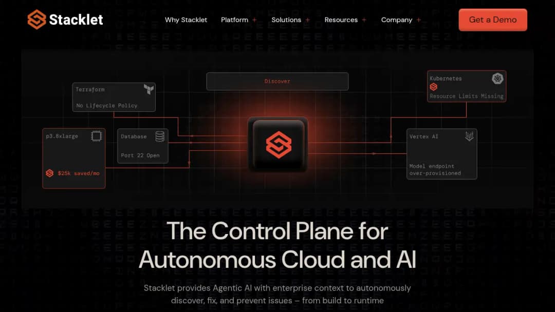 Stacklet screenshot