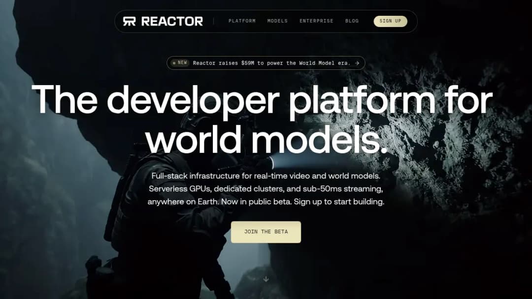 Reactor screenshot