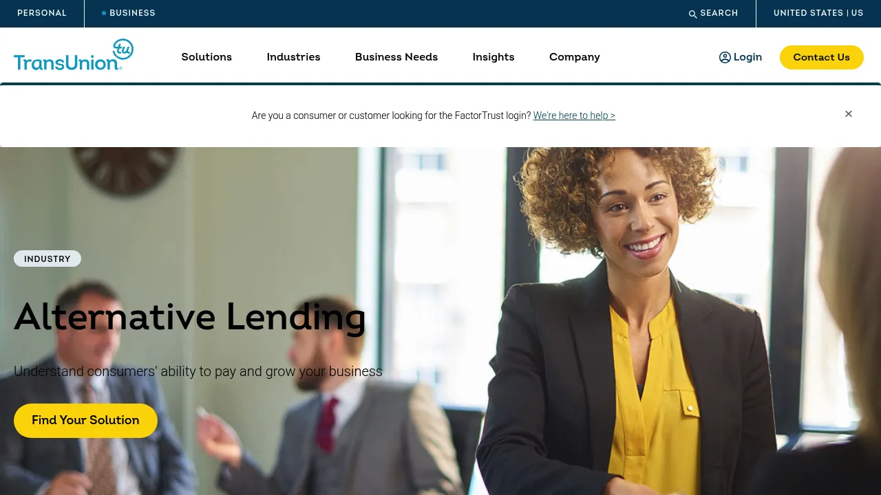 FactorTrust screenshot